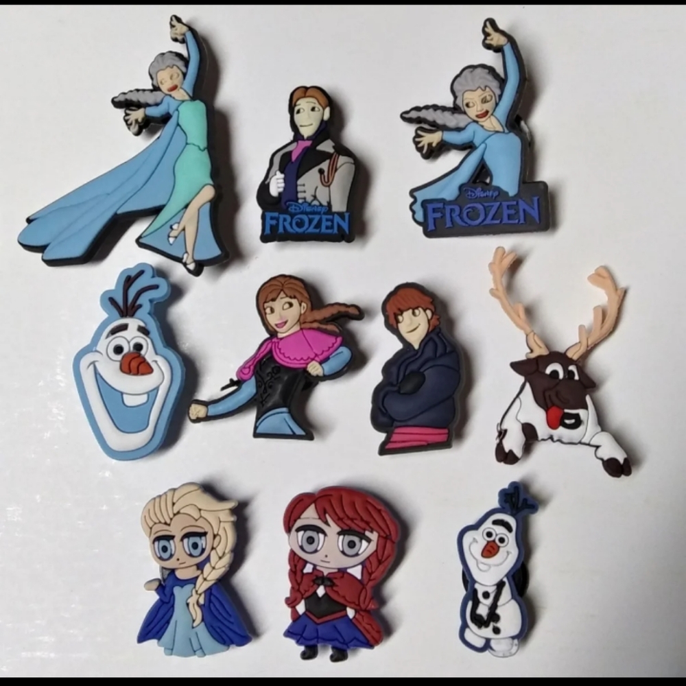 10 pcs. Shoe charms for crocs